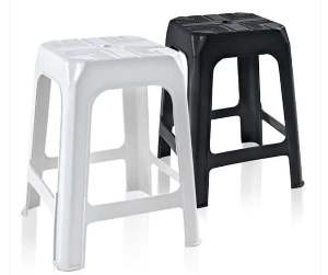 BANQUETA ARQPLAST BRANCA